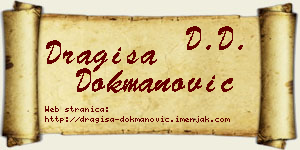 Dragiša Dokmanović vizit kartica